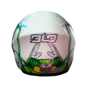 Casco BLD 801 Saya Blanco Brillante