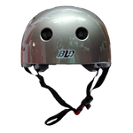 Casco Abierto BMX BLD HSMH Plateado Brillante