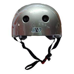Casco Abierto BMX BLD HSMH Plateado Brillante