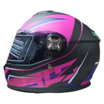 Casco BLD M65 Lord Negro/Rosa Mate