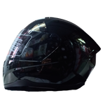 Casco BLD M71 Solid Negro Brillante