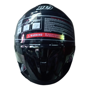 Casco BLD M71 Solid Negro Brillante