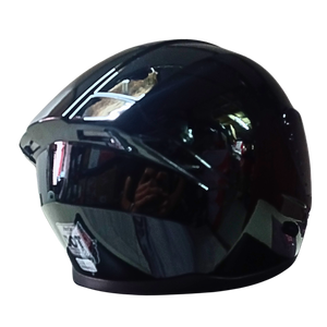 Casco BLD M71 Solid Negro Brillante