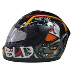 Casco BLD-801 Rap Cat Naranja