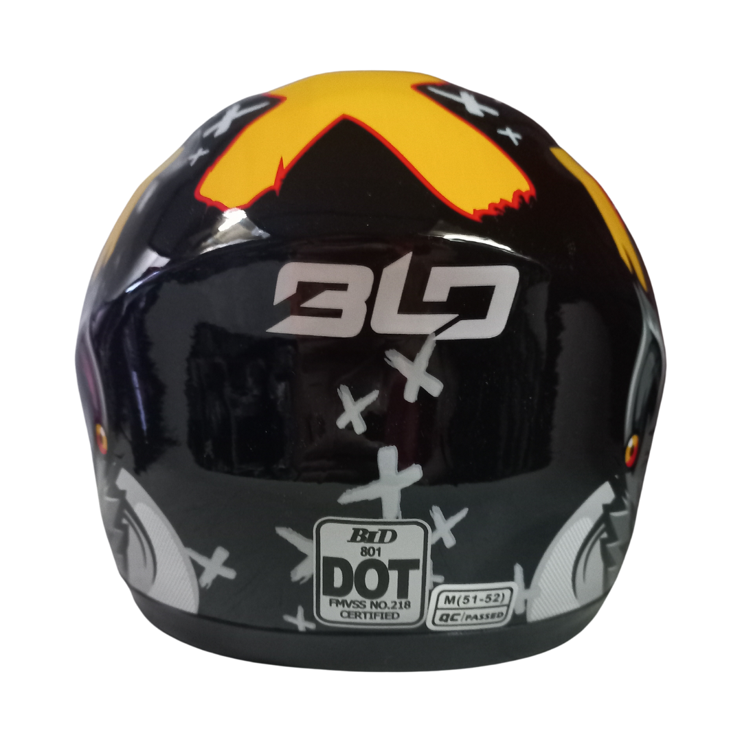 Casco BLD-801 Rap Cat Naranja