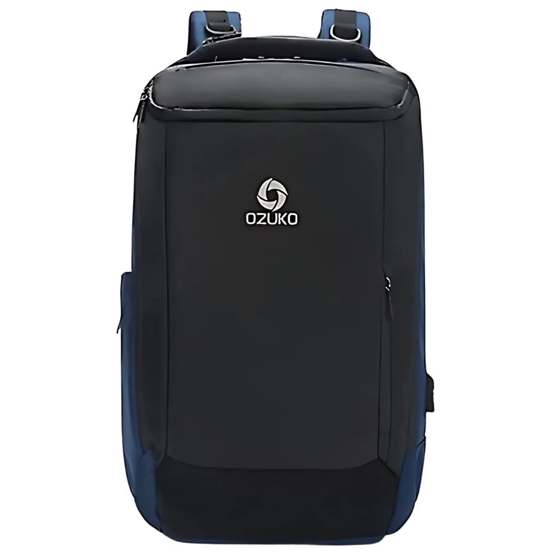 BULTO OZUKO AZUL CON FORRO IMPERMEABLE, USB Y BOLSA TERMICA