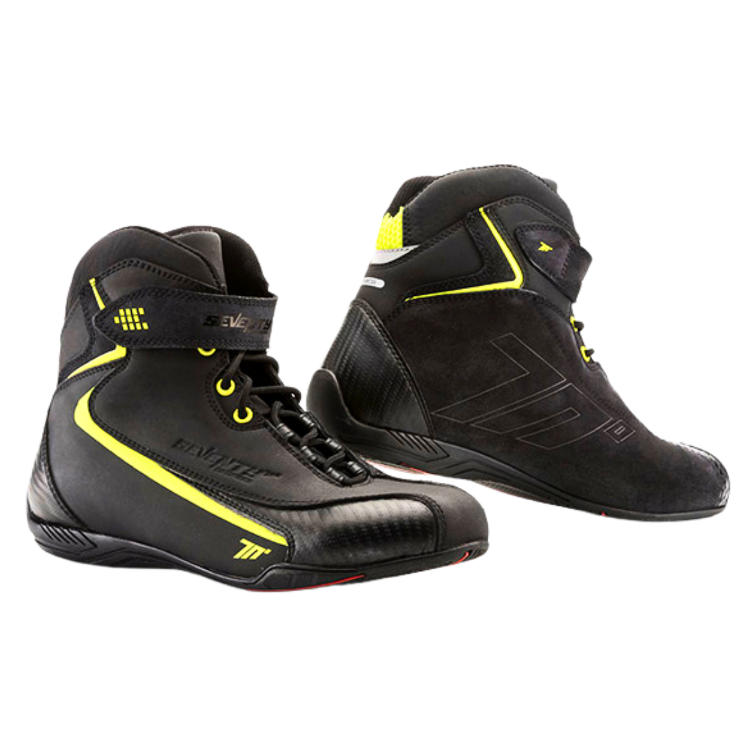 Botas de Proteccion Seventy SD-BC6 Negro/Amarillo