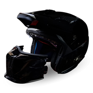 Casco MT StreetFighter SV S Solid Negro Brillante