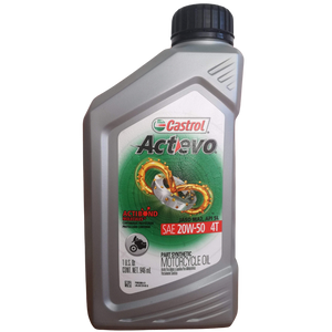 Aceite Castrol 20w50 Actevo Semi-Sintetico