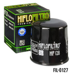 FILTRO DE ACEITE HF-128 CF MOTO/ KAWASAKI KAF620E (65x70) HIFLO