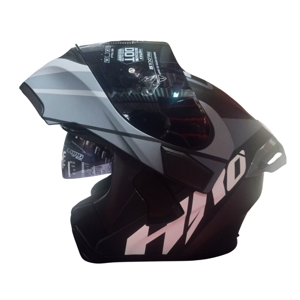 Casco HRO 3400 EVO Proufet Negro/Gris Mate