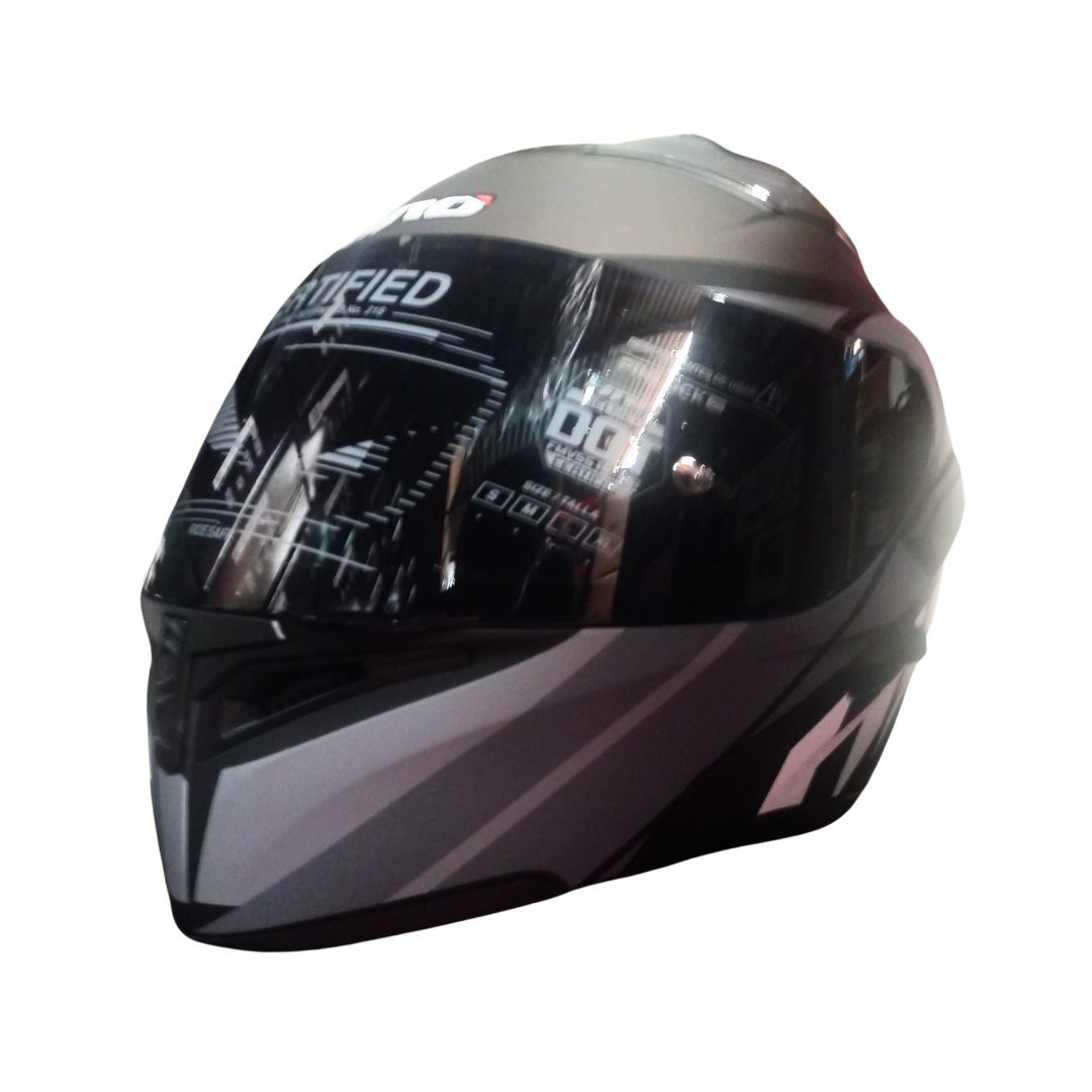 Casco HRO 3400 EVO Proufet Negro/Gris Mate