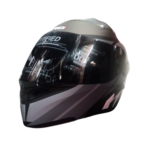 Casco HRO 3400 EVO Proufet Negro/Gris Mate