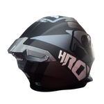 Casco HRO 3400 EVO Proufet Negro/Gris Mate