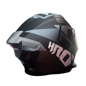 Casco HRO 3400 EVO Proufet Negro/Gris Mate