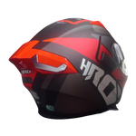 Casco HRO 3400 EVO Proufet Negro/Rojo Mate