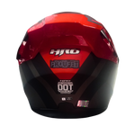 Casco HRO 3400 EVO Proufet Negro/Rojo Mate