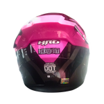 Casco HRO 3400 EVO Proufet Negro/Rosa Brillante