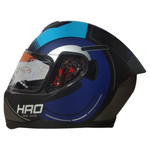 Casco HRO 511 Nate Negro/Azul Mate