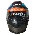 Casco HRO 511 Nate Negro/Azul Mate