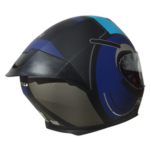 Casco HRO 511 Nate Negro/Azul Mate