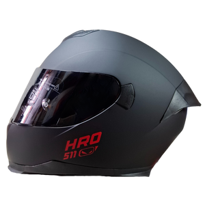 Casco HRO 511 Solid Negro/Rojo