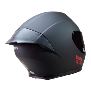 Casco HRO 511 Solid Negro/Rojo