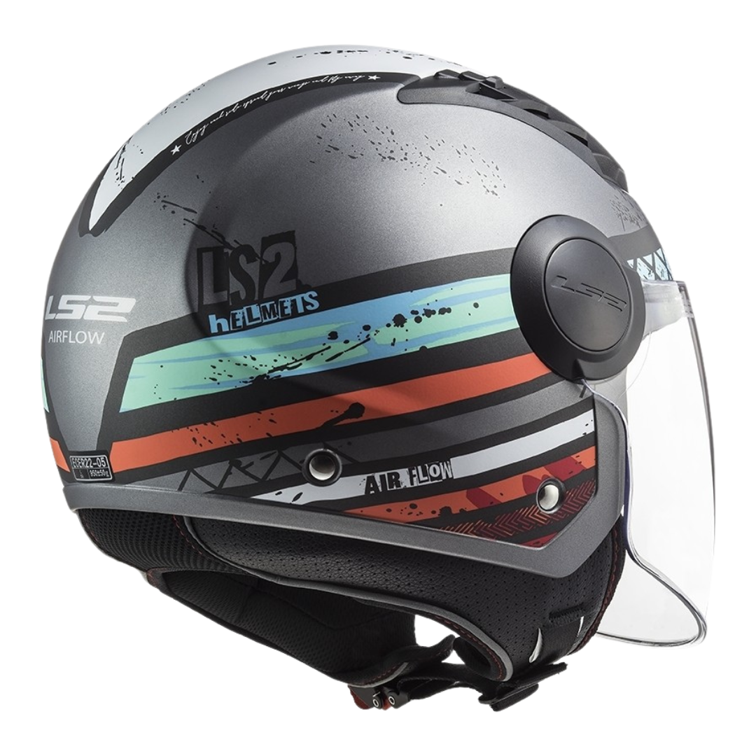 Casco LS2 OF562 Airflow Ronnie