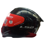 Casco LS2 FF802 Flash Negro Brillante