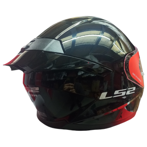 Casco LS2 FF802 Flash Negro Brillante