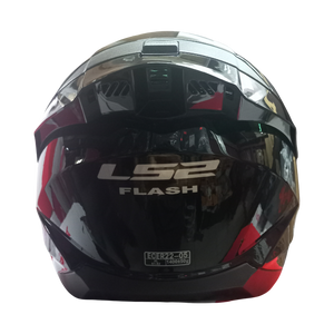 Casco LS2 FF802 Flash Negro Brillante