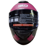 Casco BLD M65 Emporio Negro/Gris/Rosa Mate