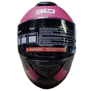 Casco BLD M65 Emporio Negro/Gris/Rosa Mate