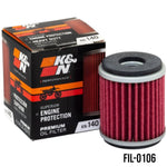 FILTRO DE ACEITE KN-140/KN-141 XT250/FZ250/WR250F/450 03-08/YZ250/450 03-08/YZF250 (38x46) K&N