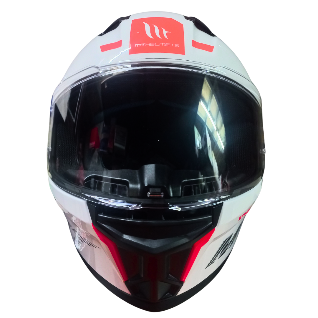 Casco MT Stinger 2 Solid Blanco Brillante