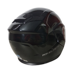 Casco Modular MT Atom SV Solid Negro Brillante