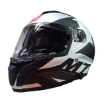 Casco MT Thunder 4 SV Exeo C2 Blanco/Negro Mate