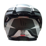 Casco MT Thunder 4 SV Exeo C2 Blanco/Negro Mate