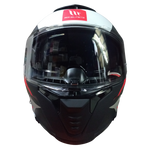 Casco MT Thunder 4 SV Exeo B5 Negro/Rojo/Blanco Mate