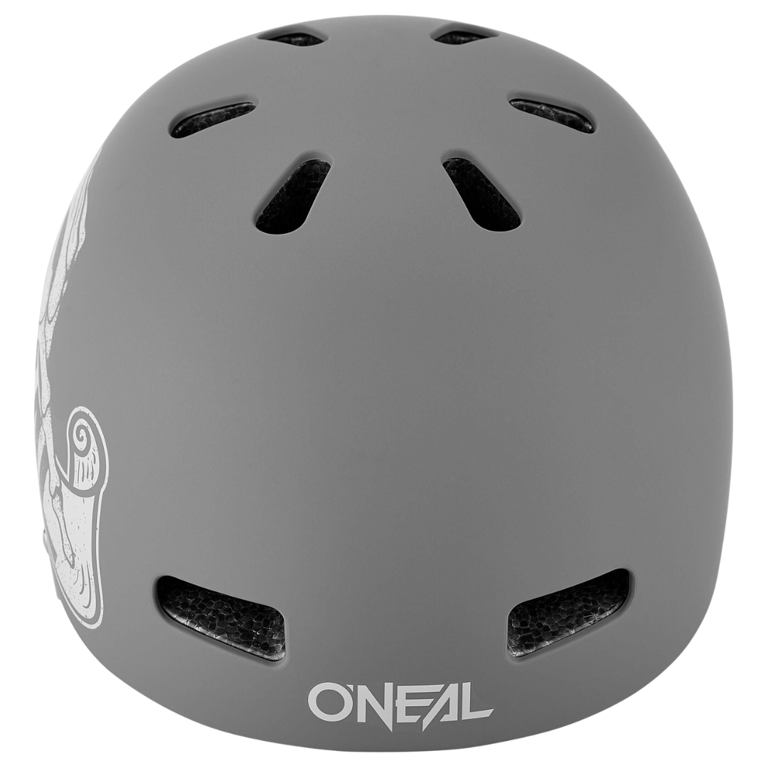 Casco Abierto O'Neal Dirt Lid ZF Bones Gris Mate