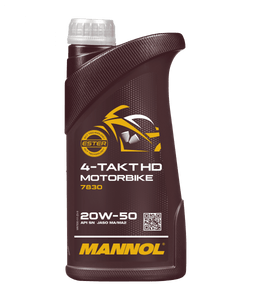 Aceite Mannol 20W50 4-Takt Semi-Sintetico 1L