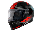 Casco MT Revenge 2 Hatax B5 Negro/Rojo Mate