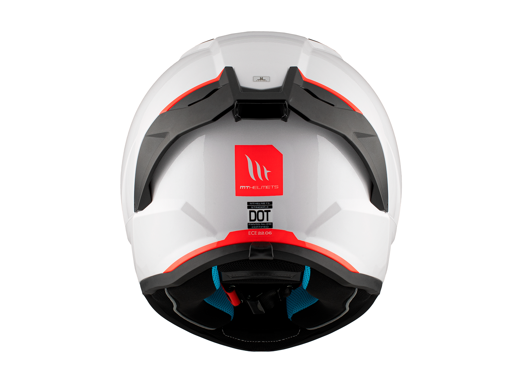 Casco MT Stinger 2 Solid Blanco Brillante