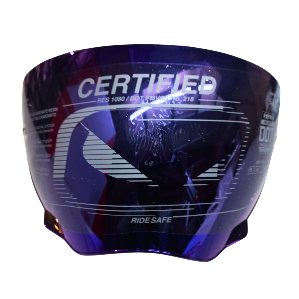 Visor HRO MX-330DV Tornasol Azul