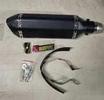 Mufla Terminal Akrapovic Negra Grande